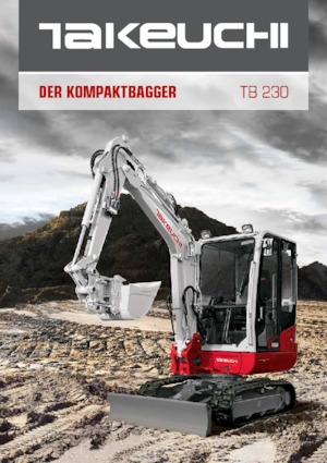 Mini bageri Takeuchi TB 230