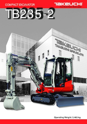 Mini bageri Takeuchi TB 235-2