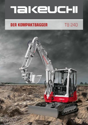Mini bageri Takeuchi TB 240