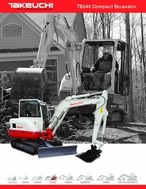 Mini bageri Takeuchi TB 240