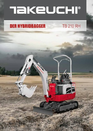 Mini bageri Takeuchi TB 210 Hybrid