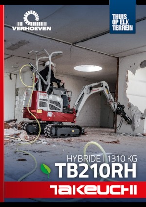 Mini bageri Takeuchi TB 210 Hybrid