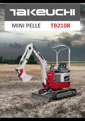 Mini bageri Takeuchi TB 210 R