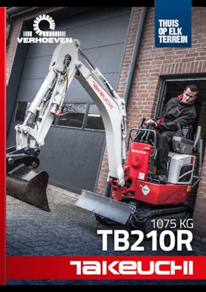 Mini bageri Takeuchi TB 210 R