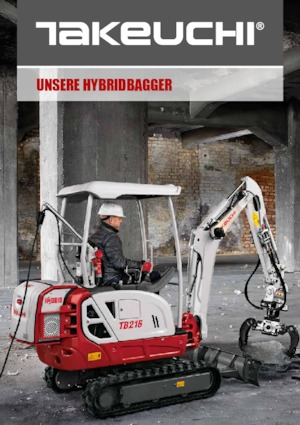 Mini bageri Takeuchi TB228 Hybrid