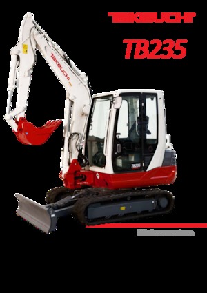 Mini bageri Takeuchi TB 235