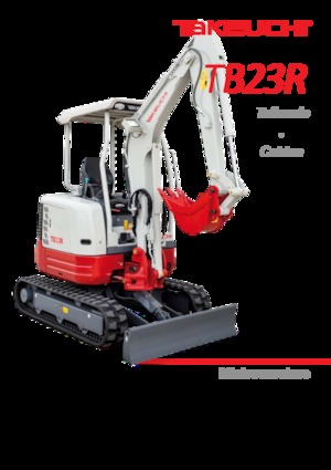 Mini bageri Takeuchi TB 23 R