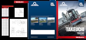 Mini bageri Takeuchi TB 23 R