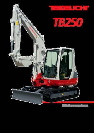 Mini bageri Takeuchi TB 250
