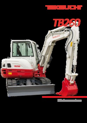 Mini bageri Takeuchi TB 260