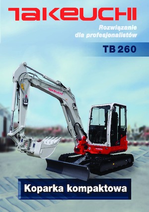 Mini bageri Takeuchi TB 260