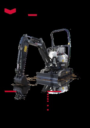 Mini bageri Schaeff TC 10 Z