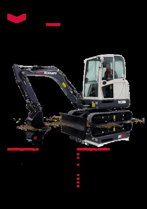 Mini bageri Schaeff TC 25