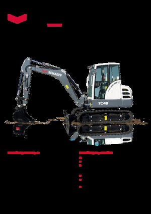 Mini bageri Schaeff TC 48
