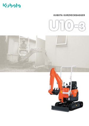 Mini bageri Kubota U10-3 G