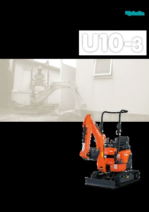 Mini bageri Kubota U10-3 SL