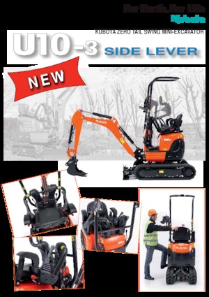 Mini bageri Kubota U10-3 SL