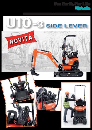Mini bageri Kubota U10-3 SL
