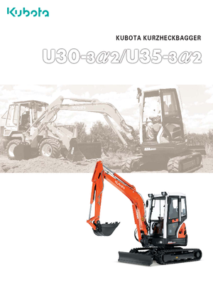 Mini bageri Kubota U30-3α2 GL