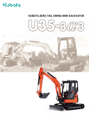 Mini bageri Kubota U35-3α2
