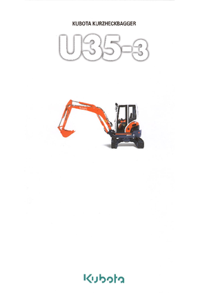 Mini bageri Kubota U35-3 G