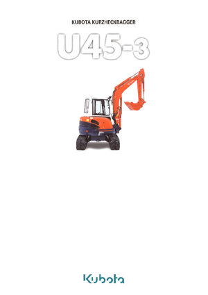 Mini bageri Kubota U45-3 G