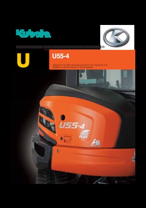 Mini bageri Kubota U55-4