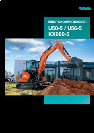 Mini bageri Kubota U50-5