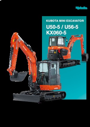 Mini bageri Kubota U50-5