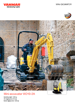 Mini bageri Yanmar VIO 10-2 A