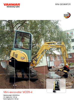 Mini bageri Yanmar VIO 20