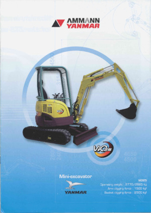 Mini bageri Yanmar VIO 25