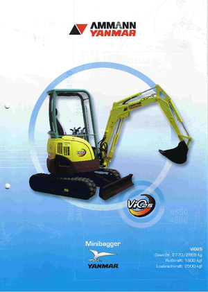 Mini bageri Yanmar VIO 25