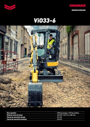 Mini bageri Yanmar VIO 33-6 CR