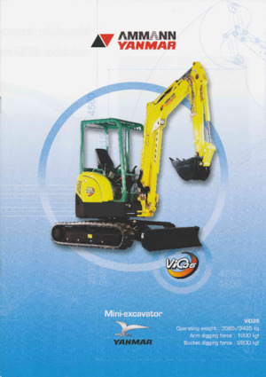 Mini bageri Yanmar VIO 35