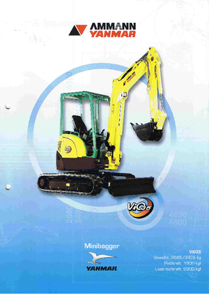 Mini bageri Yanmar VIO 35