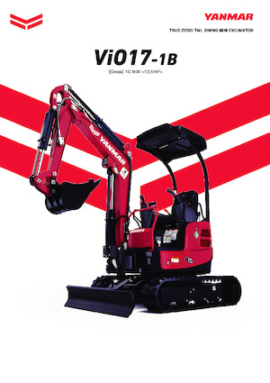 Mini bageri Yanmar ViO17-1B