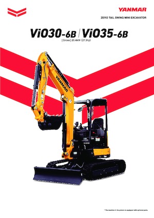 Mini bageri Yanmar Vio30-6B 