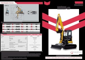 Mini bageri Yanmar ViO55-6B 