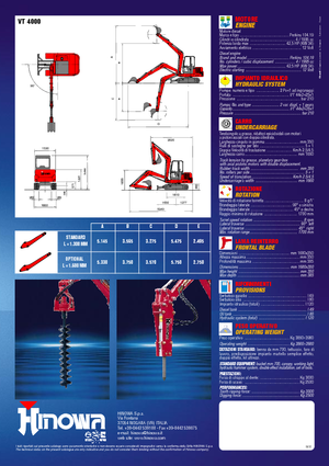 Mini bageri Hinowa VT 4000