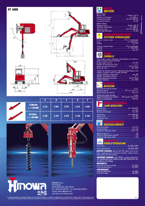 Mini bageri Hinowa VT 4000
