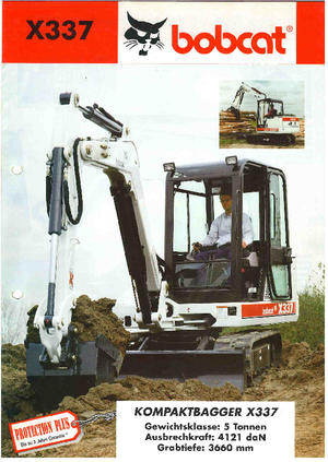 Mini bageri Bobcat X 337