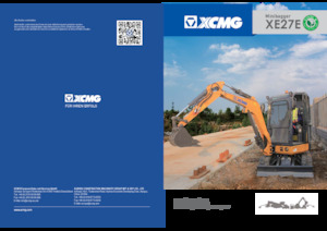 Mini bageri XCMG XE27E Cabin