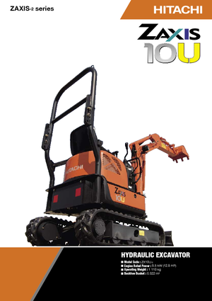 Mini bageri Hitachi ZX10U-2