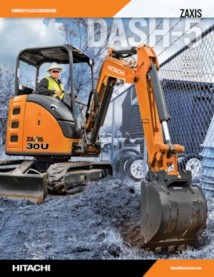 Mini bageri Hitachi ZX26U-5