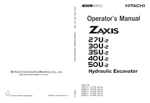 Mini bageri Hitachi ZX 40 U-2