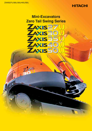 Mini bageri Hitachi ZX 35 U-2