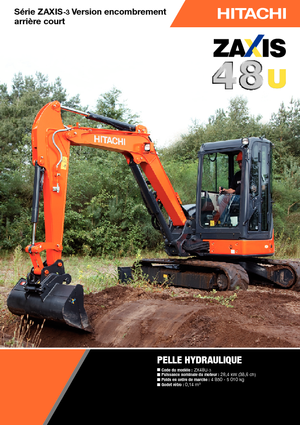 Mini bageri Hitachi ZX 48 U 3