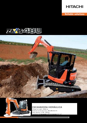 Mini bageri Hitachi ZX48U-5A