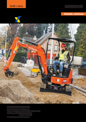 Mini bageri Hitachi ZX17U-6